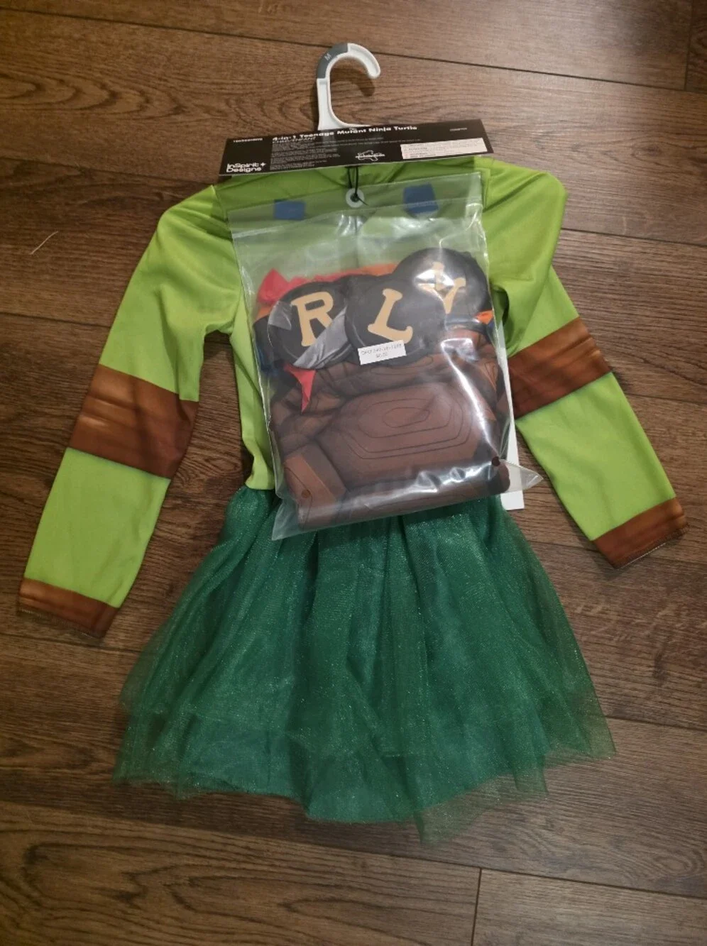 Teenage Mutant Ninja Turtles Girls Green 4-in-1 Costume
